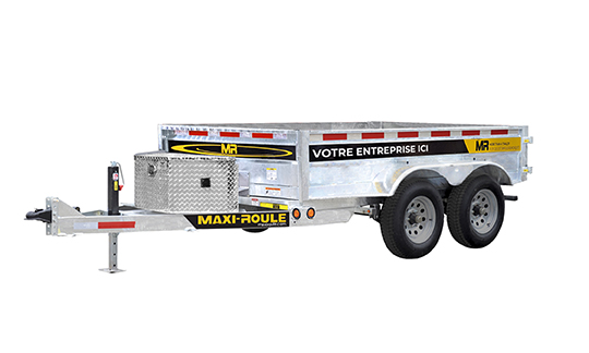 Remorques à benne basculante économique