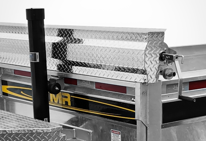 Remorques à benne basculante économique