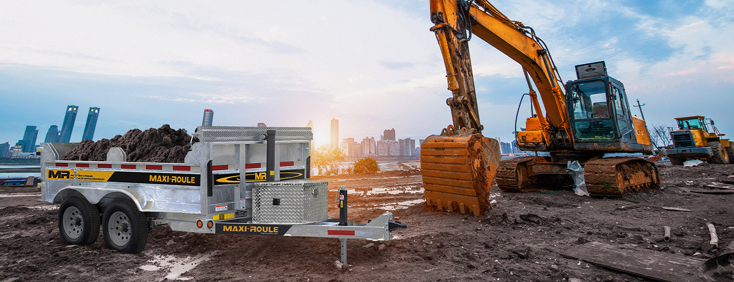 Remorques à benne basculante