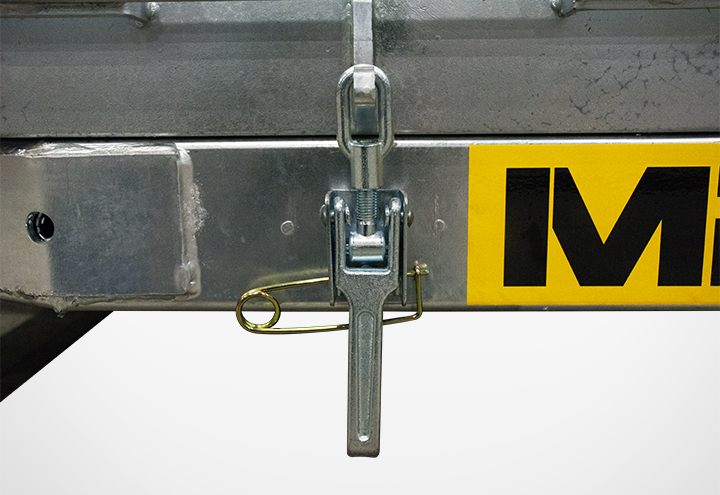 Remorques industrielle à bascule